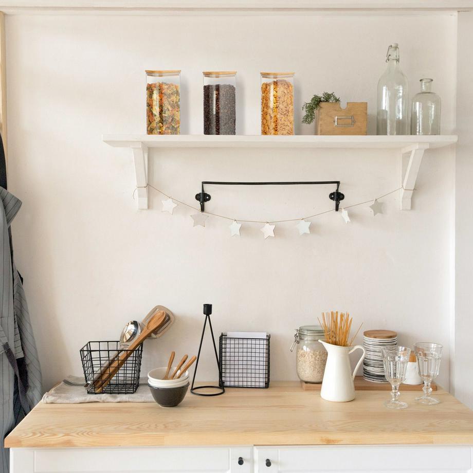 Northix 3er-Set Vorratsgläser mit Deckel  