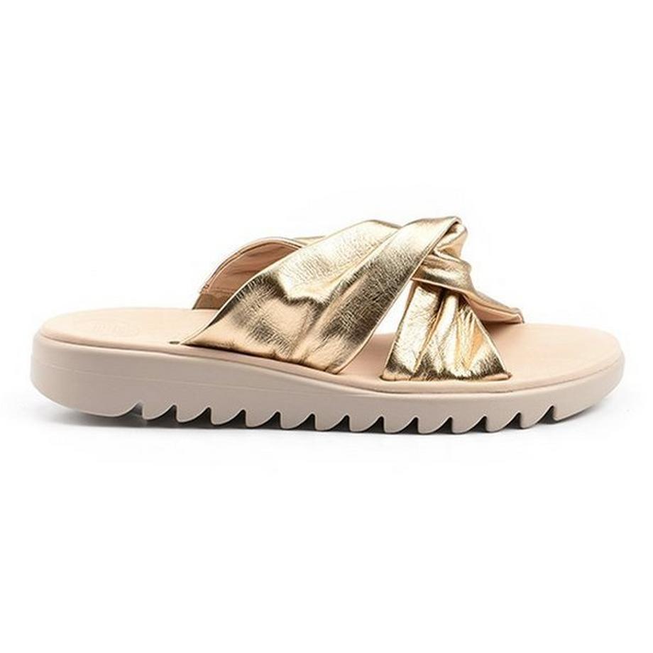 Paul Green 7774 Sandali Metallici con Fasce Incrociate  