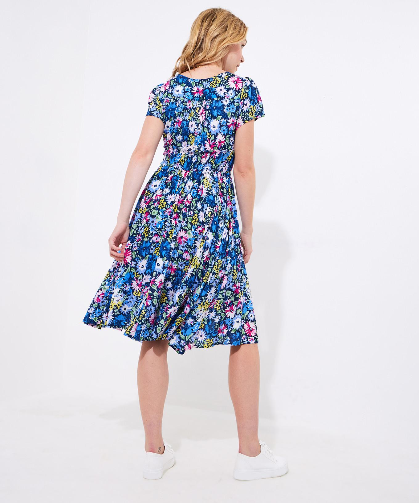 Joe Browns  Florales Kleid mit geraffter Taille 