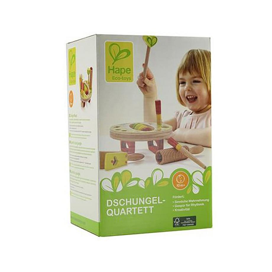 Hape  ECO-toys Dschungel Quartett 