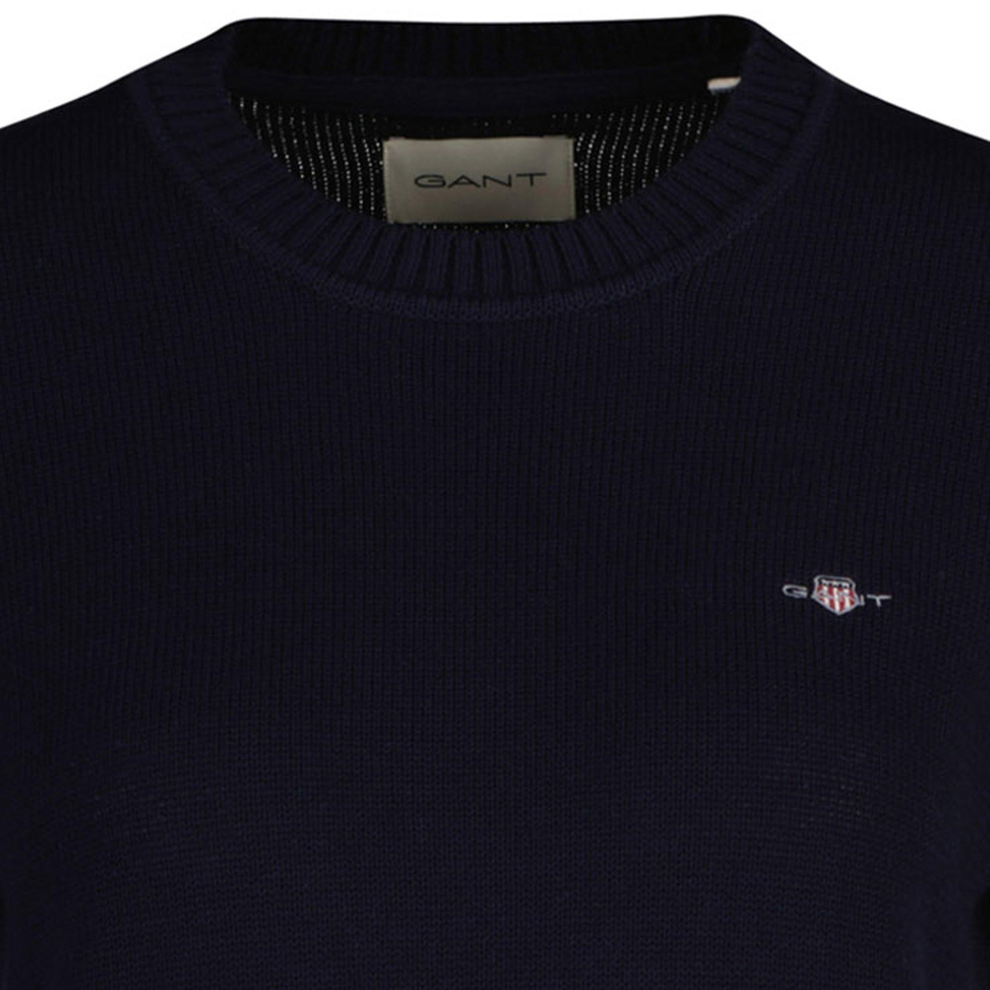 GANT Classic Cotton C-Neck Pull en tricot  