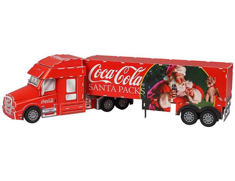 Revell Puzzle Adventskalender 3D Puzzle Coca Cola Truck  