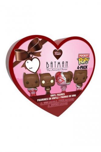 Funko  Funko POP! DC Comics: Valentines 2024 Choc Box Pocket 4PK 