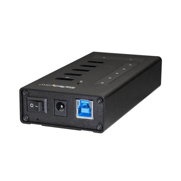 STARTECH  7 PORT USB C HUB - C TO C & A 