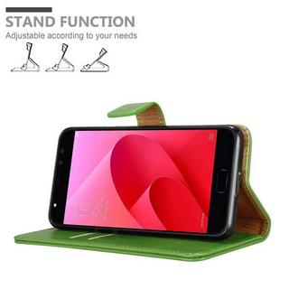 Cadorabo  Housse compatible avec Asus ZenFone 4 Selfie PRO - Coque de protection avec fermeture magnétique, fonction de support et compartiment pour carte 