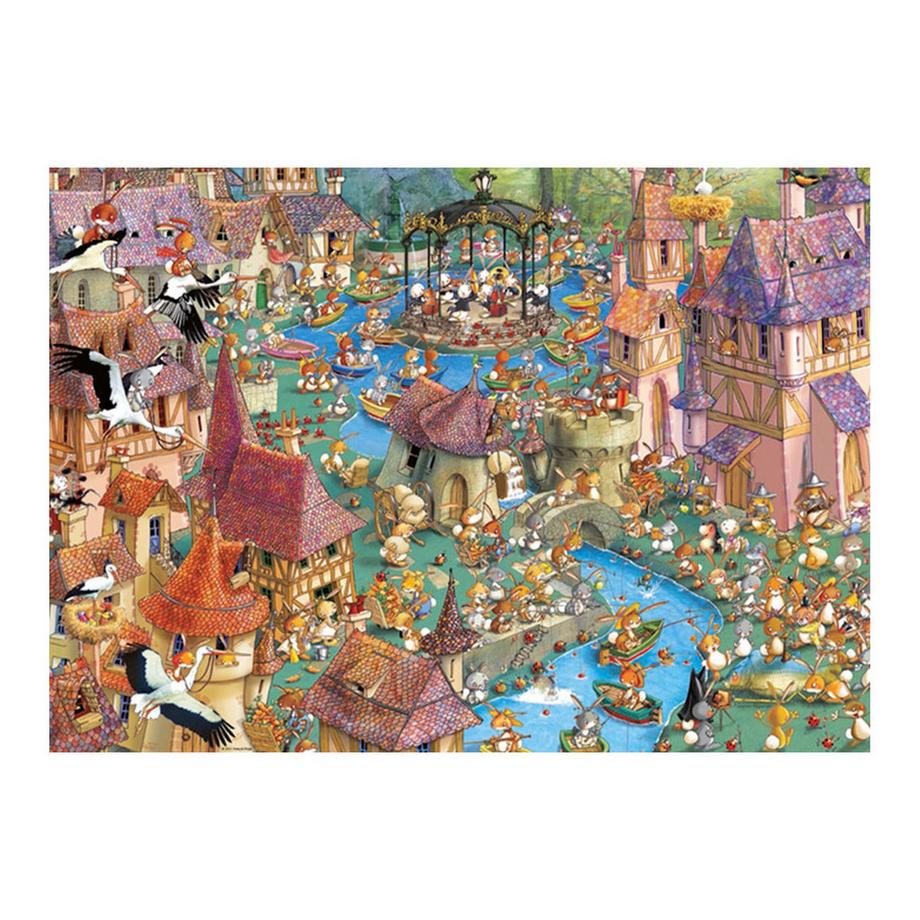 Heye  Puzzle Bunnytown (1000Teile) 