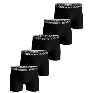 Boxer Uomini Confezione da 5 Aderente alla figura-Cotton Stretch Trunks Big Logo 5P