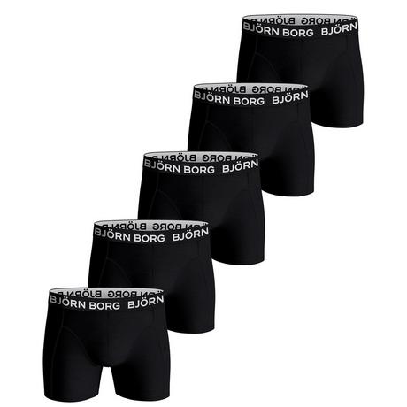 Björn Borg Cotton Stretch Trunks Big Logo Confezione da 5  