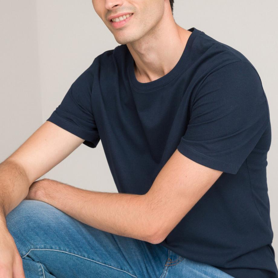 La Redoute Collections T-shirt girocollo maniche corte  