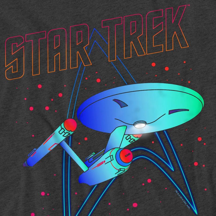 Star Trek Star Trek Grafik Print T-Shirt  
