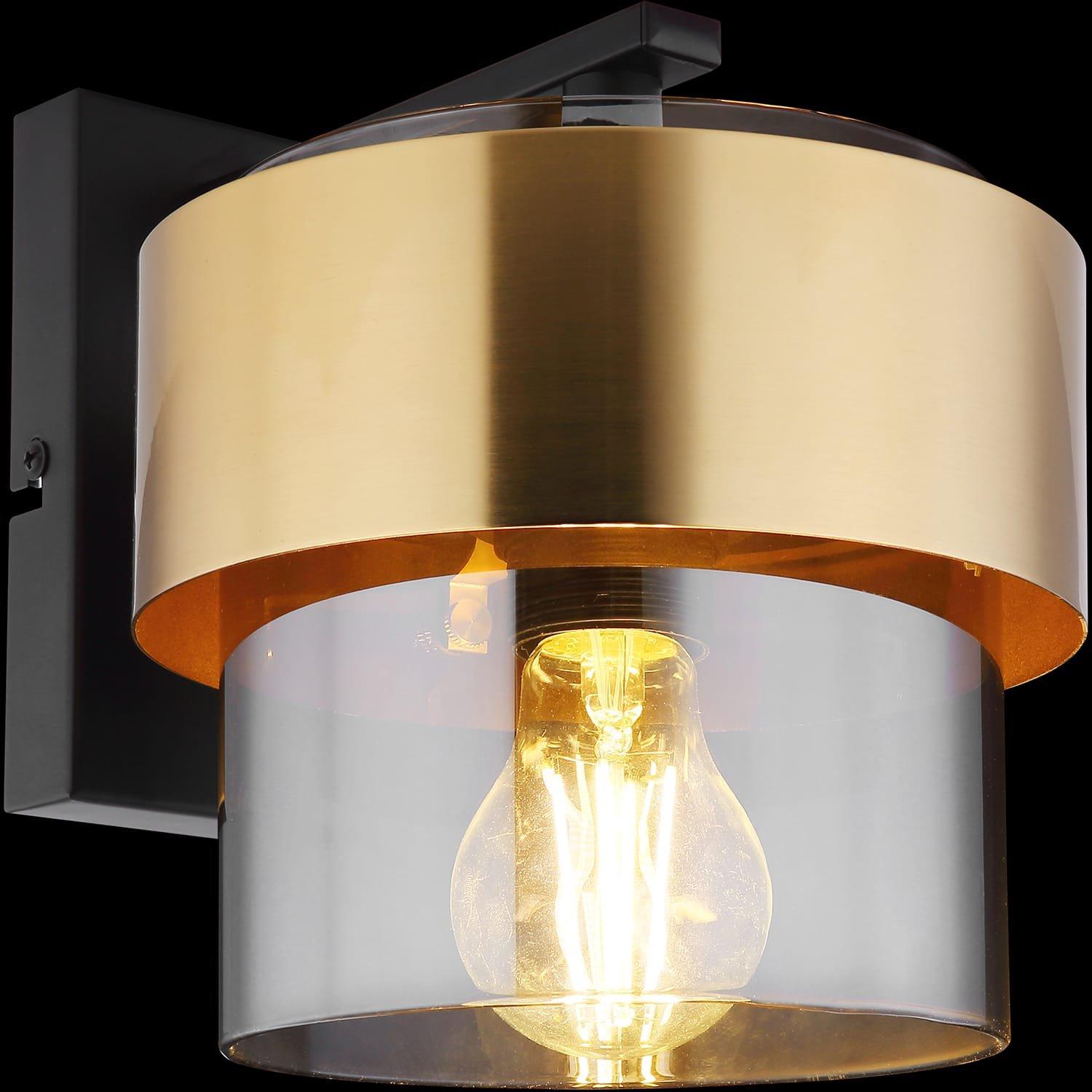 mutoni Wandleuchte Milley Metall  matt 1xE27  