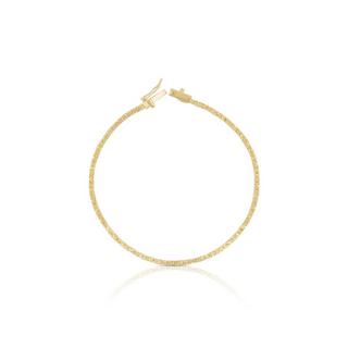 MUAU Schmuck  Bracelet chaine royale classique en or jaune 750, 19cm, 2mm 