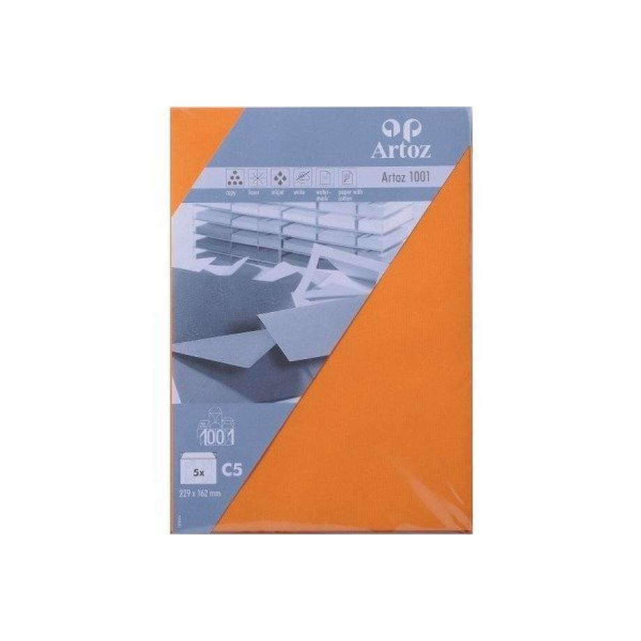 Artoz ARTOZ Couverts 1001 C5 107394185 100g, orange 5 Stück  