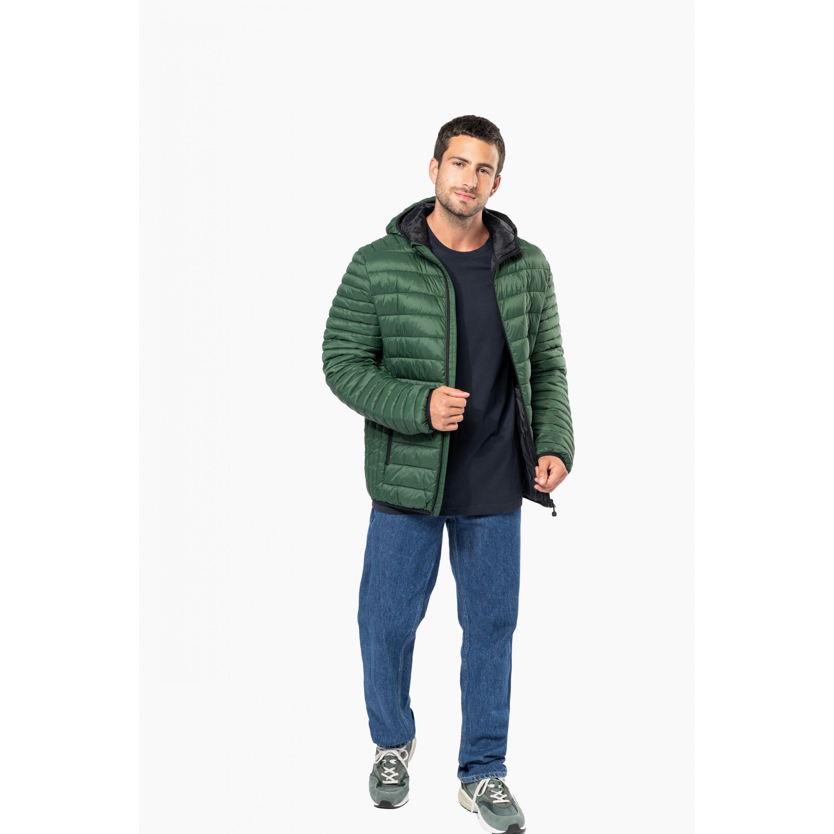 Kariban Leichte Kapuzen Daunenjacke  