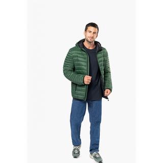 Kariban Leichte Kapuzen Daunenjacke  