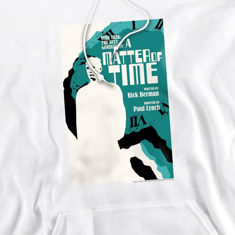 Star Trek The Next Generation Season 5 Episode 9 Felpa con cappuccio  