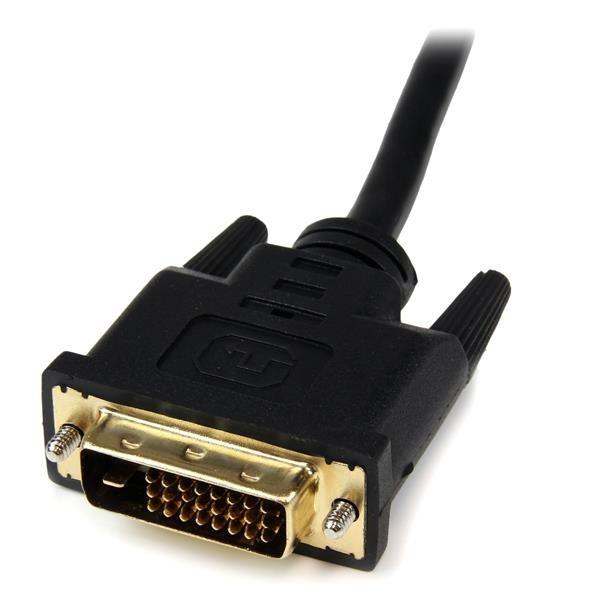 STARTECH.COM  StarTech.com Câble adaptateur vidéo de 20 cm HDMI vers DVI-D - HDMI femelle vers DVI mâle 