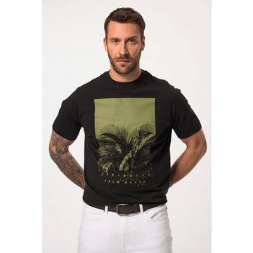 T-shirt con mezze maniche, stampa sul petto e scollo a girocollo, fino alla tg. 8XL