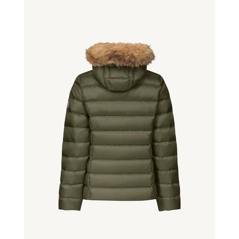 Jott Luxe Daunenjacke mit Pelzbesatz Kapuze  