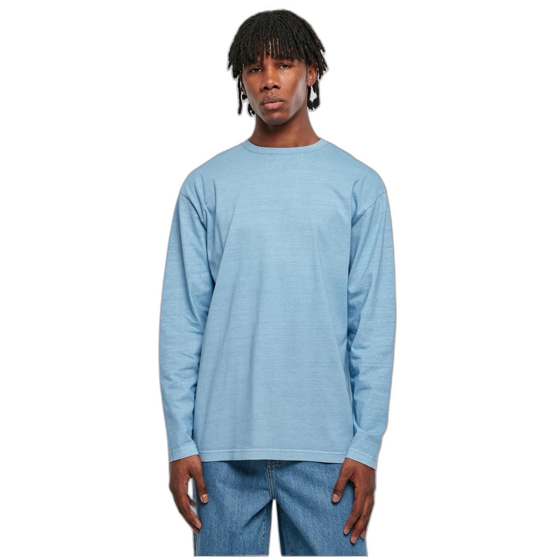 URBAN CLASSICS  t-hirt manche longue épai overize urban claic garment dye 