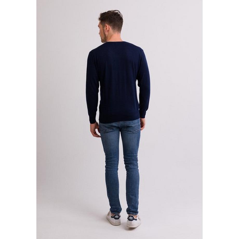 CASH-MERE.CH Cashmere Maglione Scollo a V  