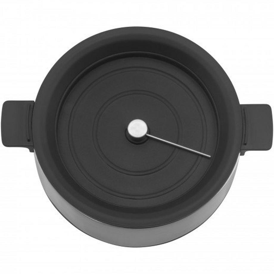 WMF WMF KITCHENminis 61.3024.5451 macchina per popcorn Nero, Stainless steel 2,2 L 250 W  