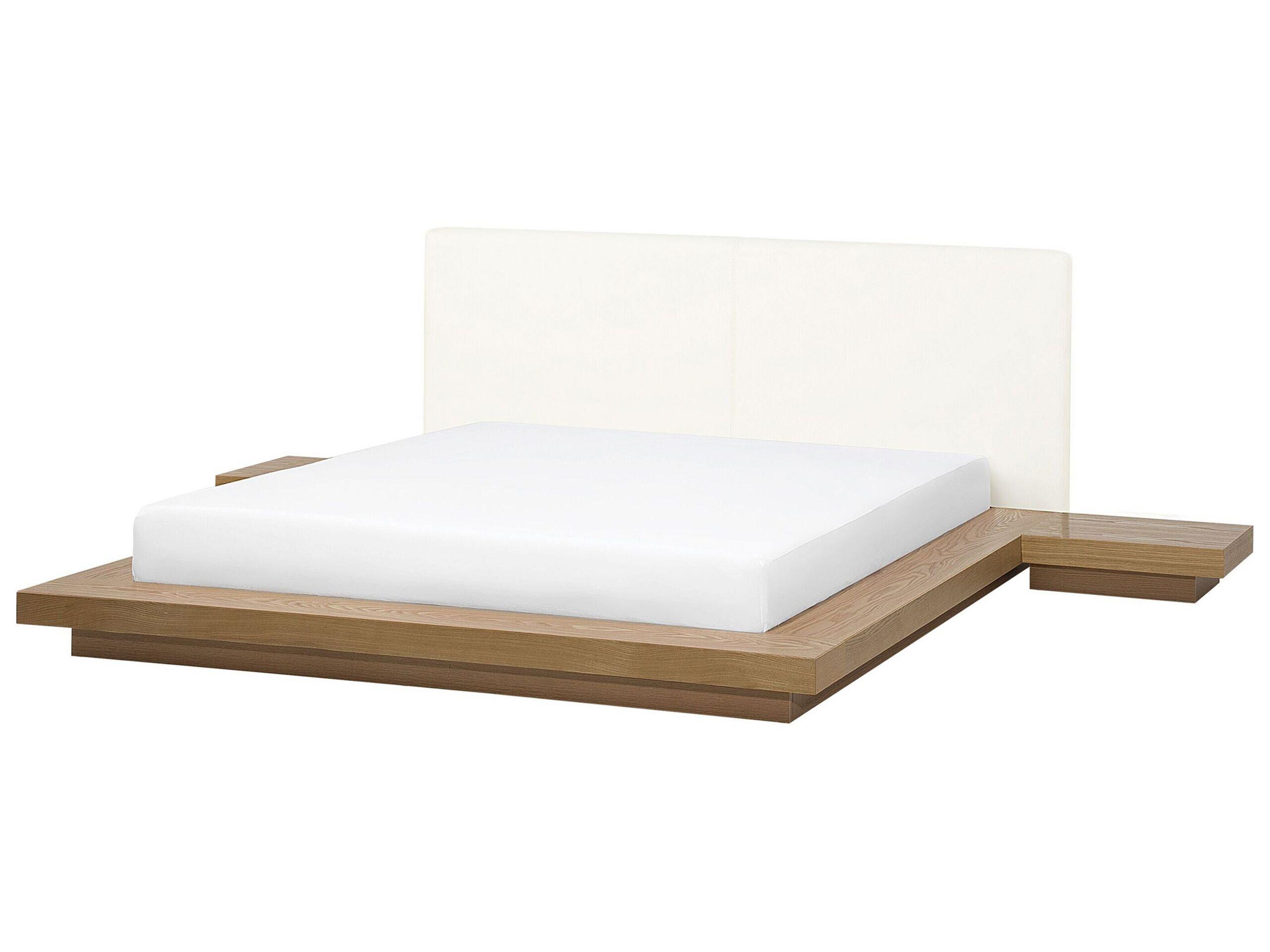 Beliani Bett mit Lattenrost aus MDF-Platte Modern ZEN  