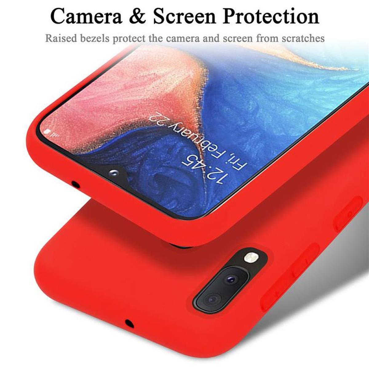 Cadorabo  Housse compatible avec Samsung Galaxy A10e / A20e - Coque de protection en silicone TPU flexible 