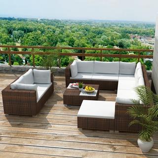 VidaXL Gartenmöbel-set poly-rattan  