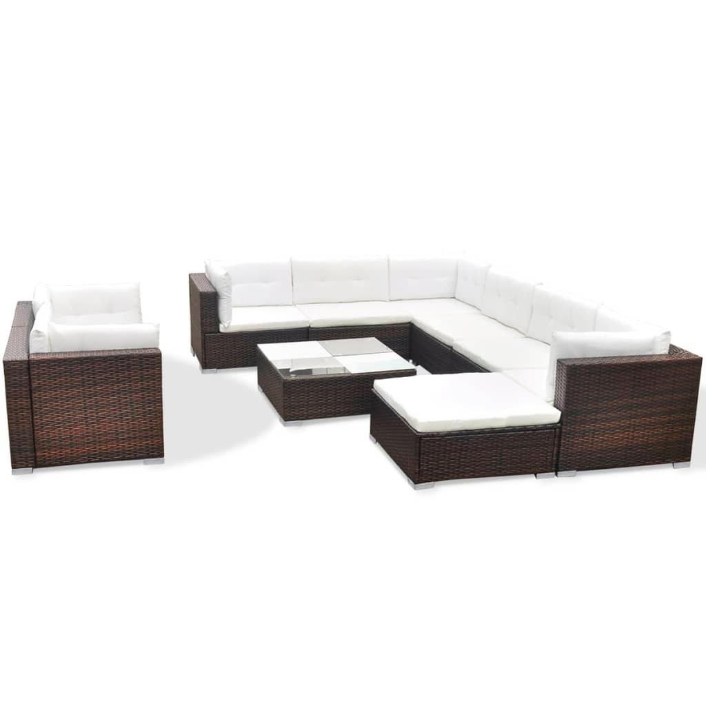 VidaXL Gartenmöbel-set poly-rattan  