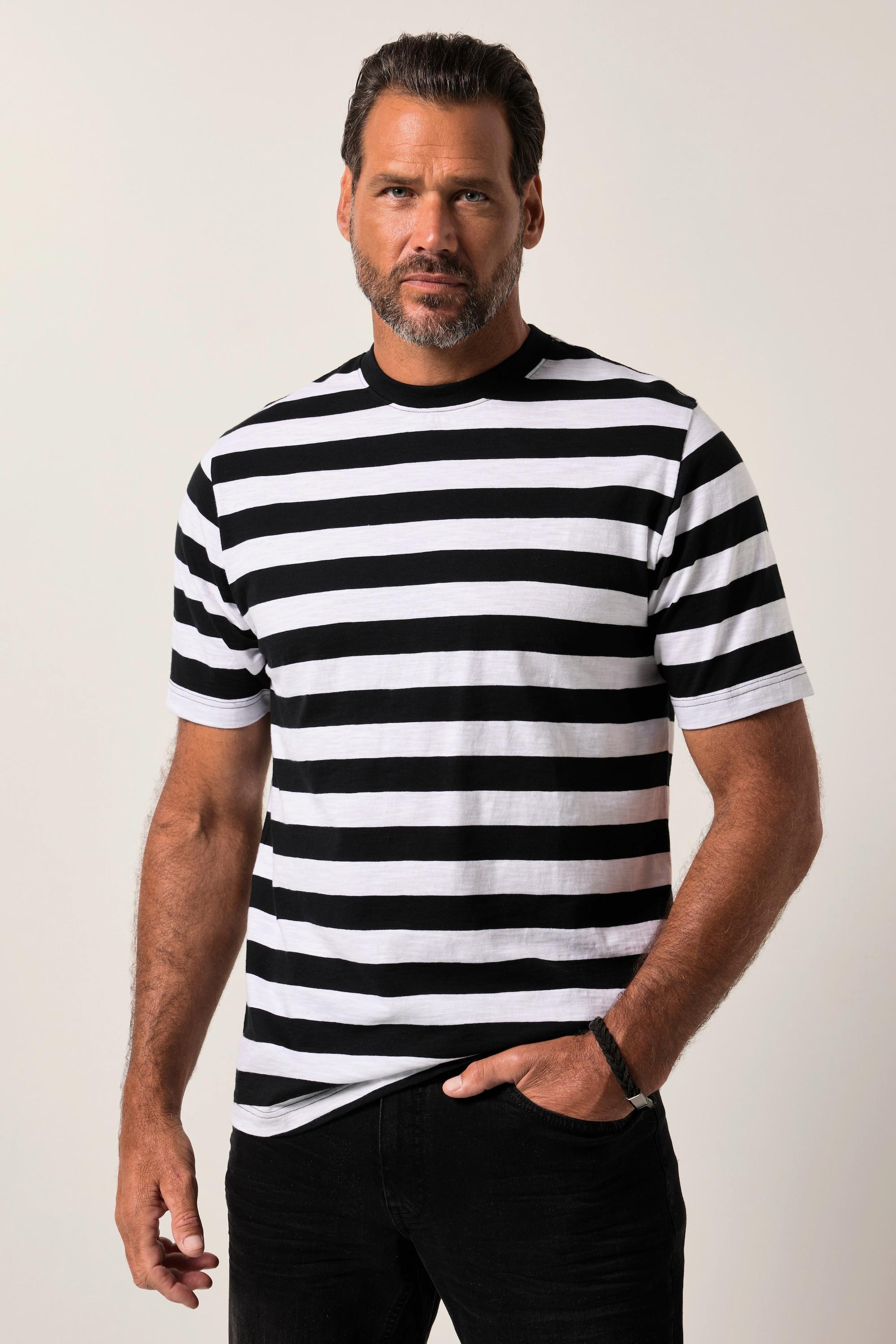 JP1880 T-shirt Manches Courtes Col Rond Rayé  