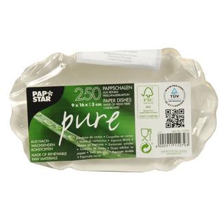 Papstar Schalen "pure" oval  