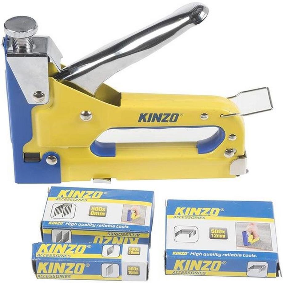 KINZO  Agrafeuse puissante - 4 - 14 mm 