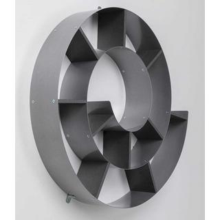 KARE Design Wandregal Snail Silver  