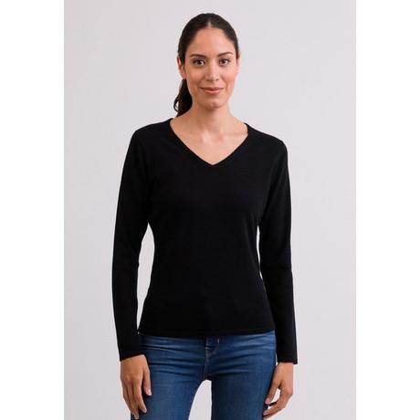 CASH-MERE.CH Kaschmir V-Ausschnitt Pullover  