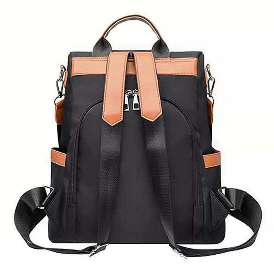 Only-bags.store  Sac à dos petit, sac antivol, mini sac à dos pour , sac à dos de ville moderne et élégant pour l'école, le travail et les voyages 