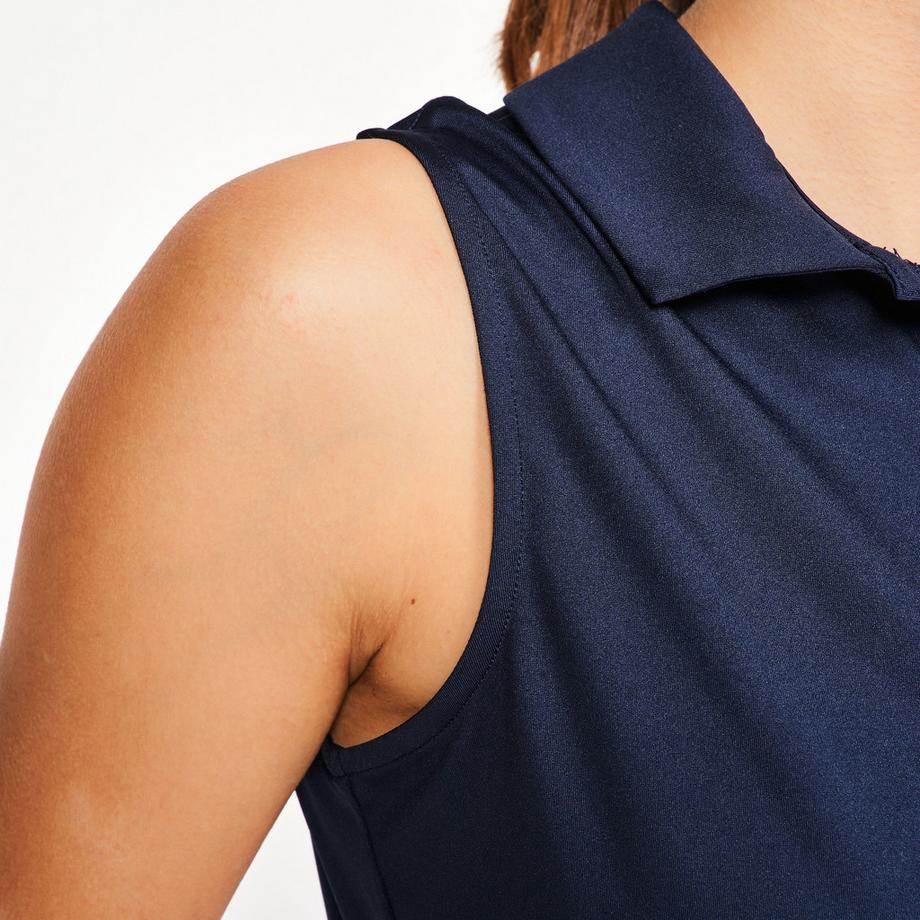 INESIS  Polo femme sans manches golf polyester 