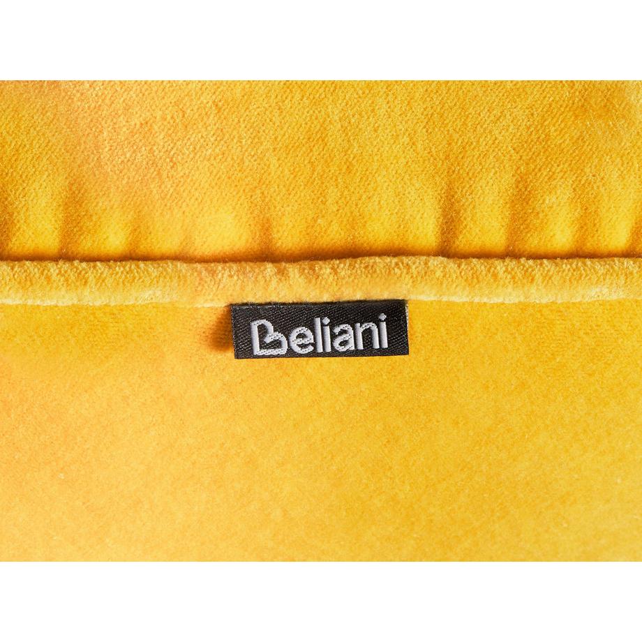 Beliani Pouf aus Samtstoff Retro YULLE  