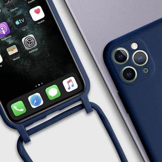Avizar  Coque cordon iPhone 11 Pro Bleu 