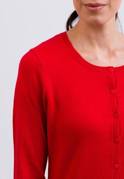 CASH-MERE.CH Kaschmir Rundhals Cardigan  