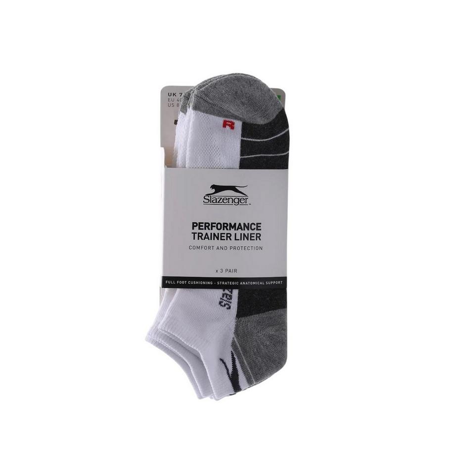 Slazenger  Calze Sportive Imbottito Misura  (Confezione da tre) 
