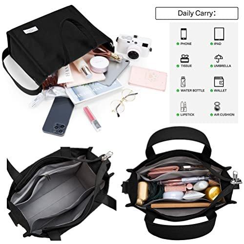 Only-bags.store Cordtasche Umhängetasche mit Reissverschluss Handtasche Shopper  