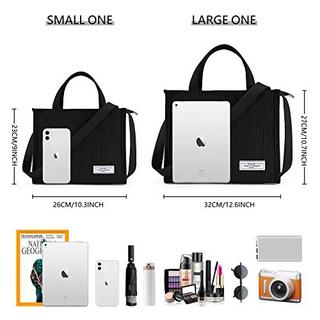 Only-bags.store Cordtasche Umhängetasche mit Reissverschluss Handtasche Shopper  