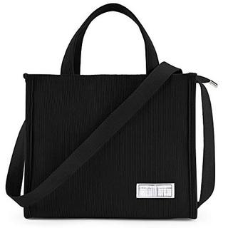 Only-bags.store Cordtasche Umhängetasche mit Reissverschluss Handtasche Shopper  