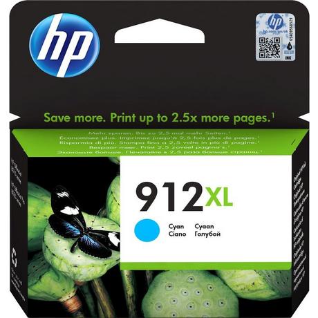 Hewlett-Packard  HP Tintenpatrone 912XL cyan 3YL81AE OfficeJet 8010/8020 825 S. 