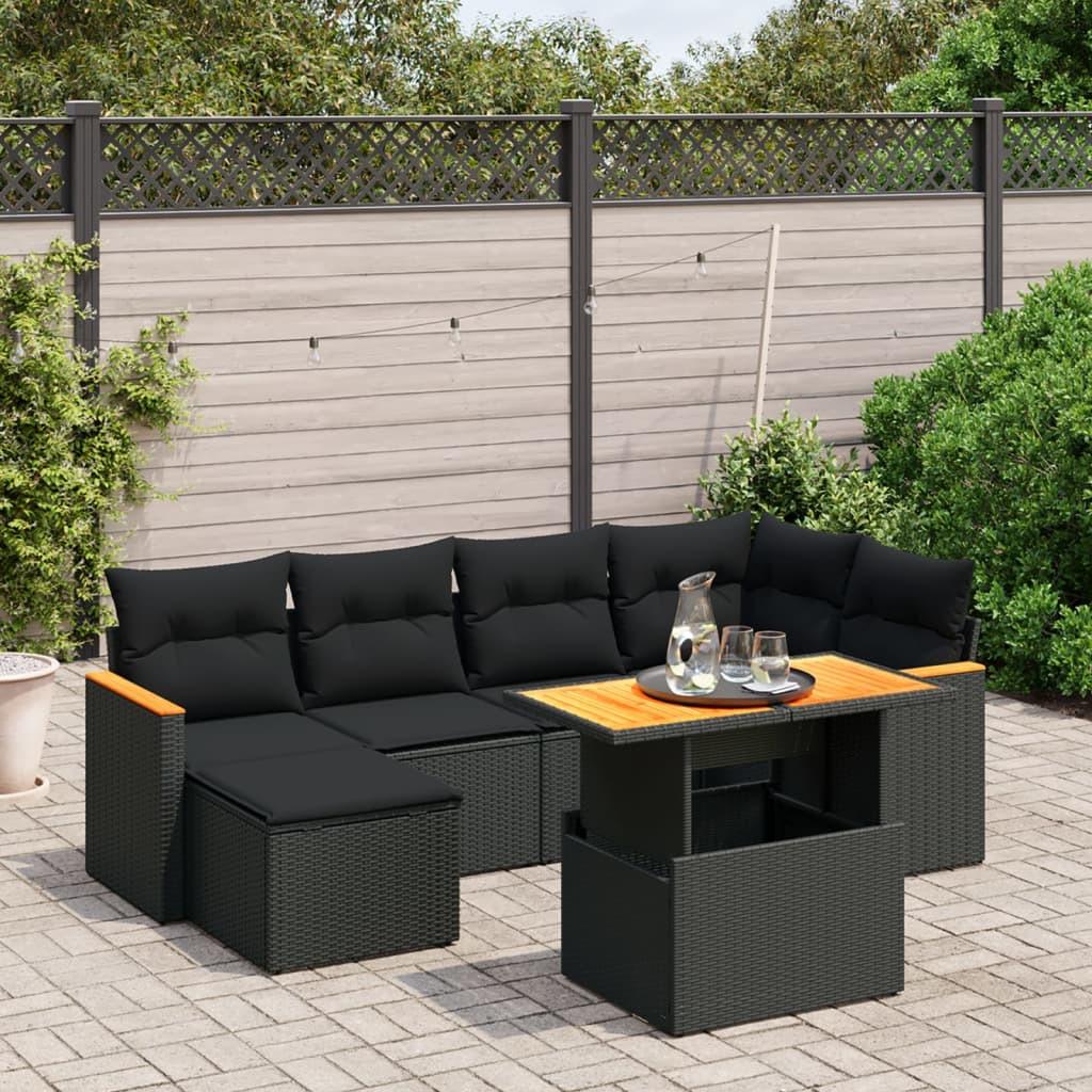 VidaXL Garten sofagarnitur poly-rattan  