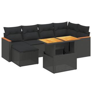 VidaXL Garten sofagarnitur poly-rattan  