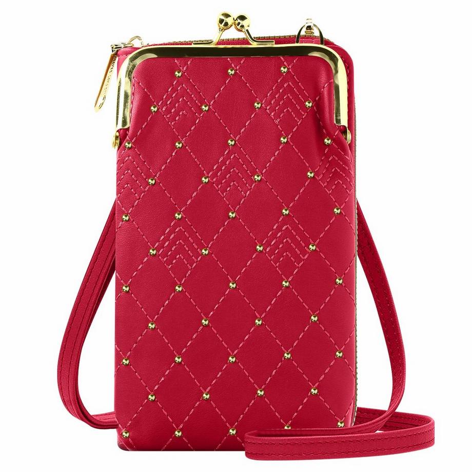 Borsetta tracolla design rombi