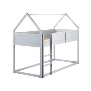 Beliani Lit à mit-hauteur en Bois de pin Scandinave DIENNE  