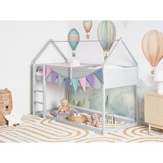 Beliani Lit à mit-hauteur en Bois de pin Scandinave DIENNE  